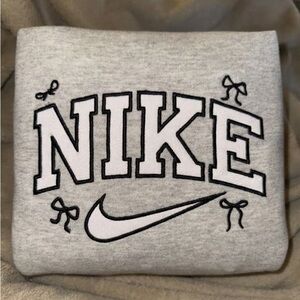 Nike Glitter Embroidered Sweater